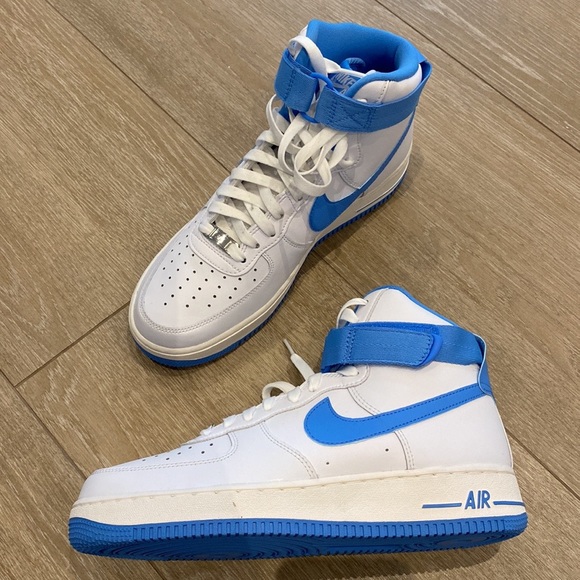 Nike Air Force 1 “university blue” High OG QS, women’s 10.5, NWT - Picture 8 of 13